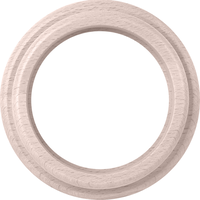 Рамка на 1 пост (беленый дуб, Legend) / WL15-frame-01