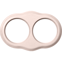 Рамка на 2 поста (беленый дуб, Legend Wave) / WL20-frame-02