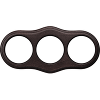 Рамка на 3 поста (венге, Legend Wave) / WL20-frame-03