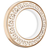 Рамка на 1 пост Retro (белое золото, Antik Runda) / WL70-frame-01