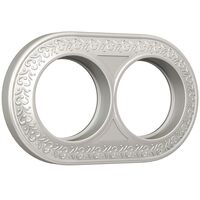 Рамка на 2 поста Retro (жемчужный, Antik Runda) / WL70-frame-02