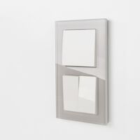 Рамка на 2 поста (дымчатый, Favorit) / W0021117