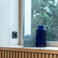 Рамка на 1 пост (черный, Stark) / W0011808