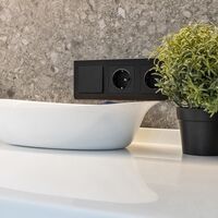 Рамка на 3 поста (черный, Stark) / W0031808