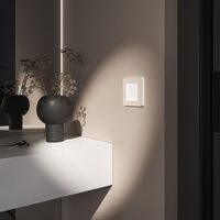 Рамка на 1 пост (айвори/белый, Split) / W0013066