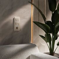 Рамка на 3 поста (айвори/белый, Split) / W0033066