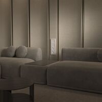 Рамка на 4 поста (айвори/белый, Split) / W0043066