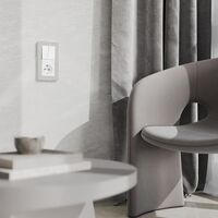 Рамка на 2 поста (дымчатый/белый, Split) / W0023067