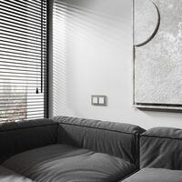 Рамка на 2 поста (дымчатый soft-touch, Senso) / W0023117