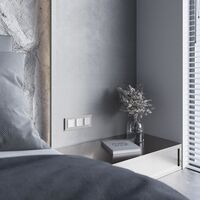 Рамка на 3 поста (дымчатый soft-touch, Senso) / W0033117