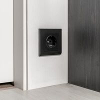 Рамка на 1 пост (черный, Stark) / W0011808