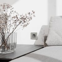 Рамка на 1 пост (дымчатый/белый, Split) / W0013067