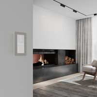 Рамка на 2 поста (дымчатый/белый, Split) / W0023067