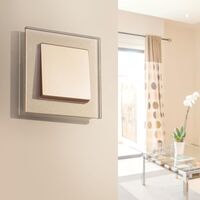 Выключатель одноклавишный (шампань) / W1110011