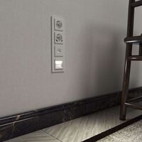 Рамка на 4 поста (белый матовый, Favorit) / WL01-Frame-04