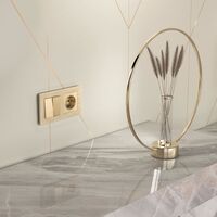 Рамка на 2 поста (шампань, Aluminium) / W0021711