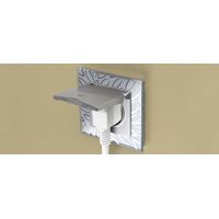 Рамка на 1 пост (серебряный, Edel) / WL09-Frame-01