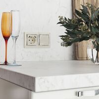 Рамка на 2 поста (слоновая кость/хром, Snabb) / WL03-Frame-02-ivory