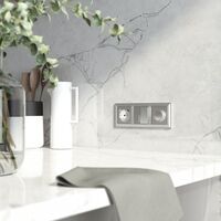 Рамка на 3 поста (серебряный, Fiore) / WL14-Frame-03