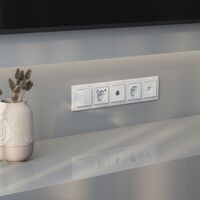 Рамка на 5 постов (белый, Basic) / W0052001