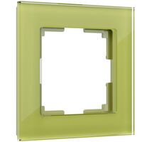 Рамка на 1 пост (фисташковый, Favorit) / WL01-Frame-01