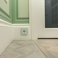 Рамка на 1 пост (натуральное стекло, Favorit) / WL01-Frame-01