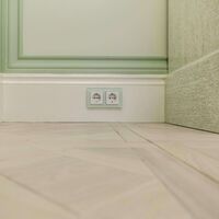 Рамка на 2 поста (натуральное стекло, Favorit) / WL01-Frame-02