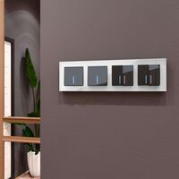 Рамка на 4 поста (белый матовый, Favorit) / WL01-Frame-04