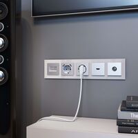 Рамка на 5 постов (дымчатый, Favorit) / WL01-Frame-05