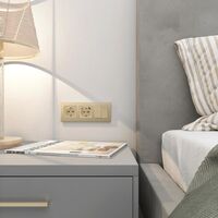 Рамка на 3 поста (шампань, Aluminium) / W0031711