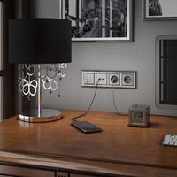 Рамка на 4 поста (хром/белый, Palacio Gracia) / WL77-Frame-04