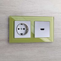 Розетка HDMI (серебряный) / WL06-60-11