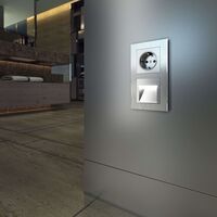 Розетка с заземлением, безвинтовой зажим (серебряный) / WL06-10-01