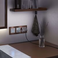 Терморегулятор электромеханический для теплого пола (серебряный) / WL06-40-01