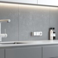 Выключатель одноклавишный Gallant (белый) / W5010001