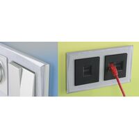 Рамка на 1 пост (серебряный, Shine) / WL10-Frame-01