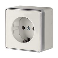 Розетка с заземлением Gallant (слоновая кость) / W5071003