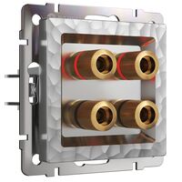 Акустическая розетка (серебряный, Hammer) / W1285006