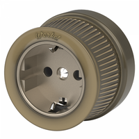 Розетка с заземлением (Бронзовый) Ретро / W5771012