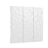 Набор клавиш для выключателя трехклавишного (белый, Hammer) / W1239001