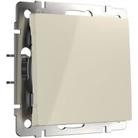 Выключатель одноклавишный (слоновая кость) / W1110003