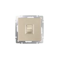 Розетка Ethernet RJ-45 (шампань) /  WL11-RJ-45