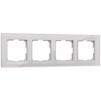 Рамка на 4 поста (дымчатый, Favorit) / W0041117