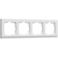 Рамка на 4 поста (белый, Stark) / W0041801