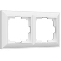 Рамка на 2 поста (белый, Fiore) / W0022201