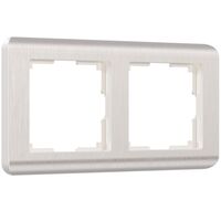 Рамка на 2 поста (перламутровый, Stream) / W0022113