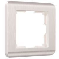 Рамка на 1 пост (перламутровый, Stream) / W0012113