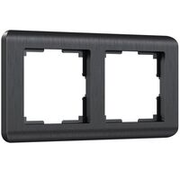 Рамка на 2 поста (графит, Stream) / W0022104