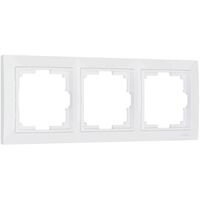 Рамка на 3 поста (белый, Basic) / W0032001