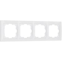 Рамка на 4 поста (белый, Basic) / W0042001